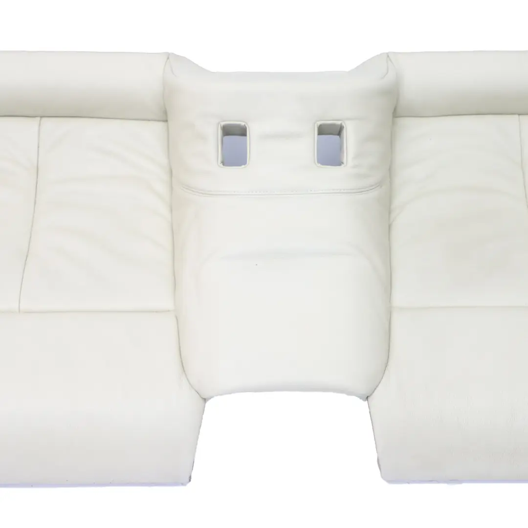 BMW E63 Oparcie Tylnego Fotela Kanapy Skóra Indywidualna Platynowa - SKU E63 Seat Cover Individual - Numer Części E63 Seat Cover Individual