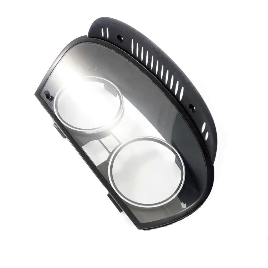 BMW X5 E70 Instrument Cluster Speedo Clocks Glass Cover Trim Panel - SKU E70-Speedo-Glass - Part number E70 Speedo Glass
