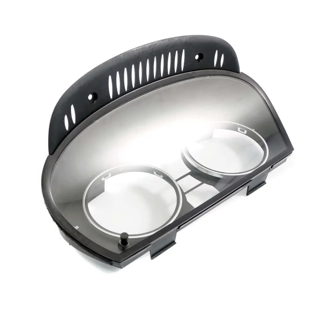 BMW X5 E70 Instrument Cluster Speedo Clocks Glass Cover Trim Panel - SKU E70-Speedo-Glass - Part number E70 Speedo Glass