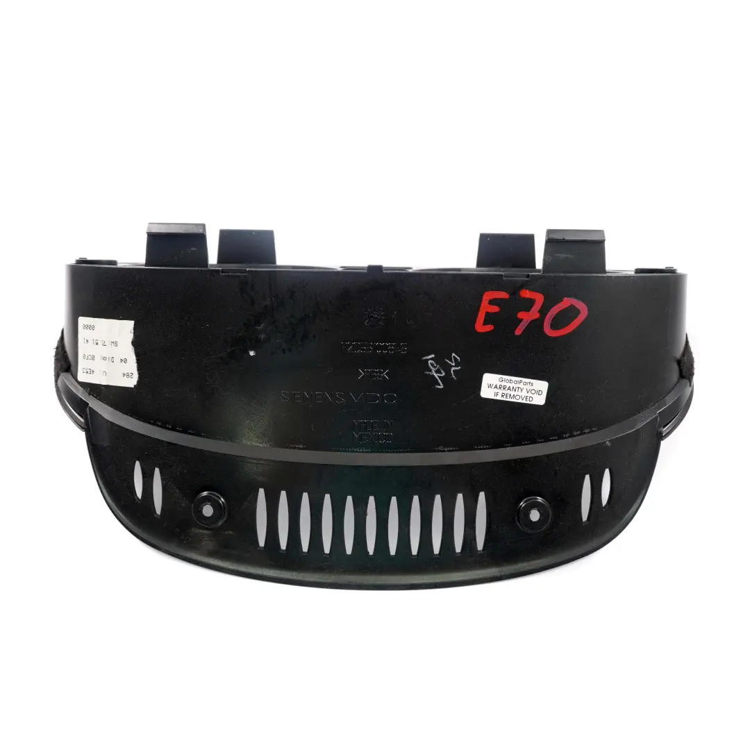 BMW X5 E70 Instrument Cluster Speedo Clocks Glass Cover Trim Panel - SKU E70-Speedo-Glass - Part number E70 Speedo Glass