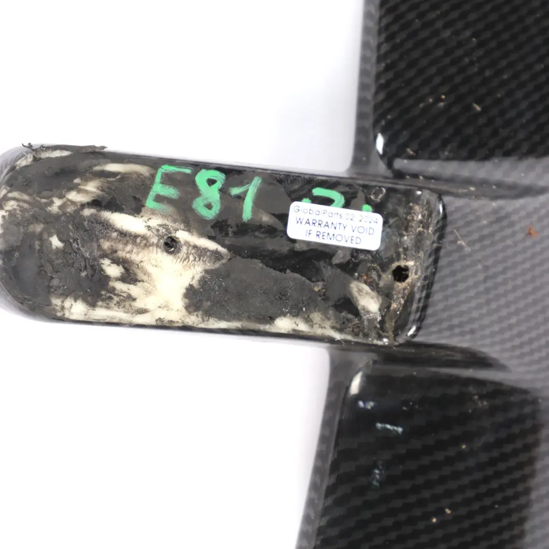 Boot Lid Tailgate Saloon Rear Trunk Lid Spoiler Black Carbon to BMW E81 E87 with Part number E81/E87 Carbon Spoiler BMW E81 E87 Boot Lid Tailgate Saloon Rear Trunk Lid Spoiler Black Carbon - SKU E81/E87 Carbon Spoiler - Part number E81/E87 Carbon Spoiler