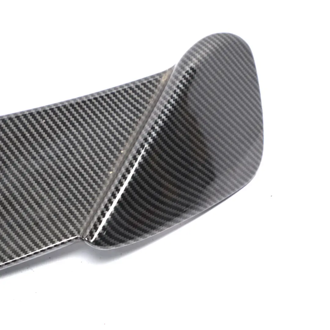 BMW E81 E87 Boot Lid Tailgate Saloon Rear Trunk Lid Spoiler Black Carbon - SKU E81/E87 Carbon Spoiler - Part number E81/E87 Carbon Spoiler