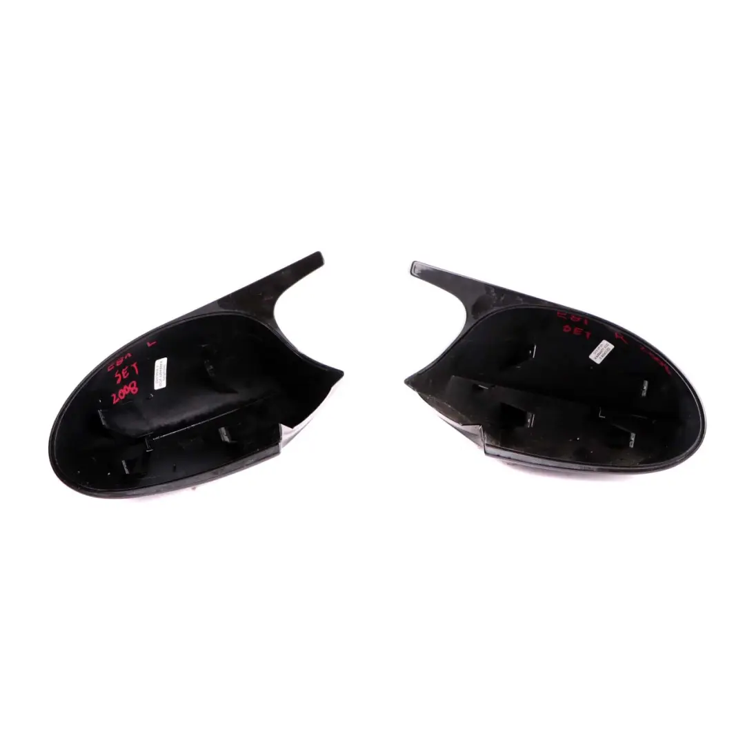 Außenspiegel abdeckung BMW E81 E87 E88 Links Rechts Kappe Gehäuse Schwarz Set - SKU E81 E87 Mirror Cover Set - Teilenummer E81 E87 Mirror Cover Set