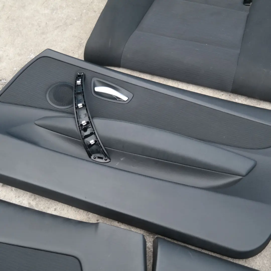 Heated Cloth Interior Seats Airbag Door Cards Anthrazit Black to BMW 1 SERIES with Part number E81 BMW 1 SERIES Heated Cloth Interior Seats Airbag Door Cards Anthrazit Black - SKU E81 Heated Cloth Seats - Part number E81