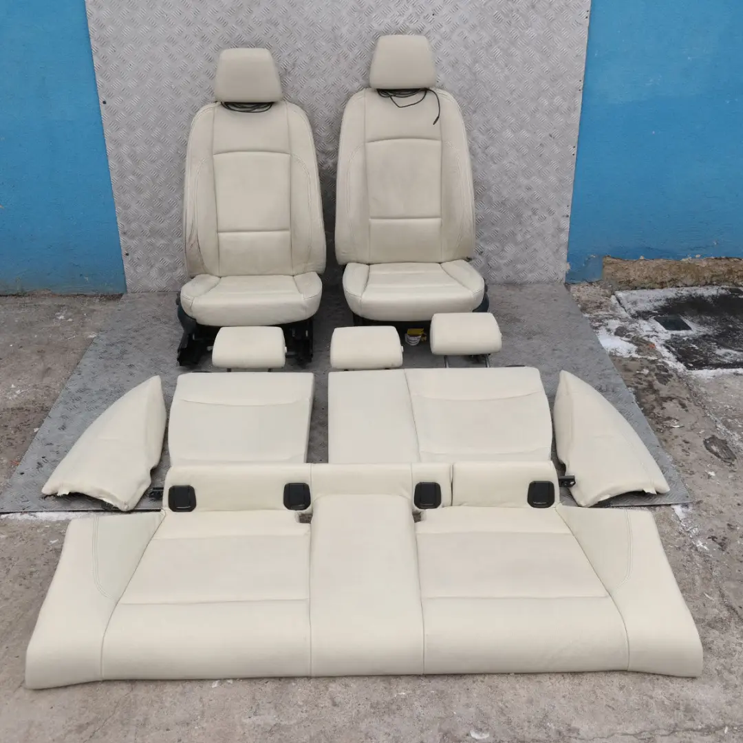  *BMW 1 er Lemon Leder Innensitze Sitze innen Türverkleidung vorne hinten - SKU E81 Lemon Leather Seats - Teilenummer E81