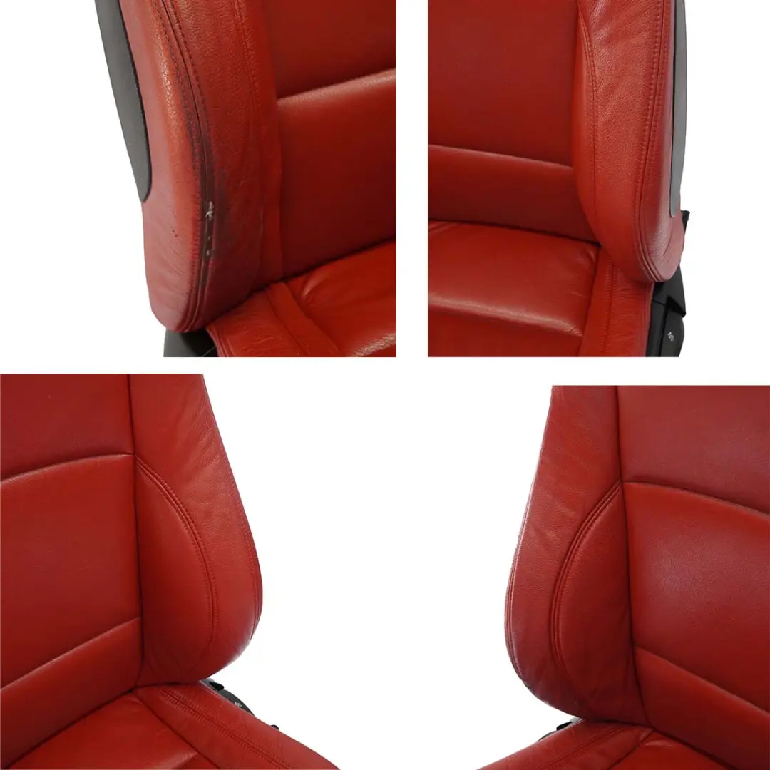 Fotel Fotele Kanapa Czerwona Skóra Sport do BMW o numerze E81 BMW Fotel Fotele Kanapa Czerwona Skóra Sport - SKU E81 M Sport Red Leather Seats - Numer Części E81