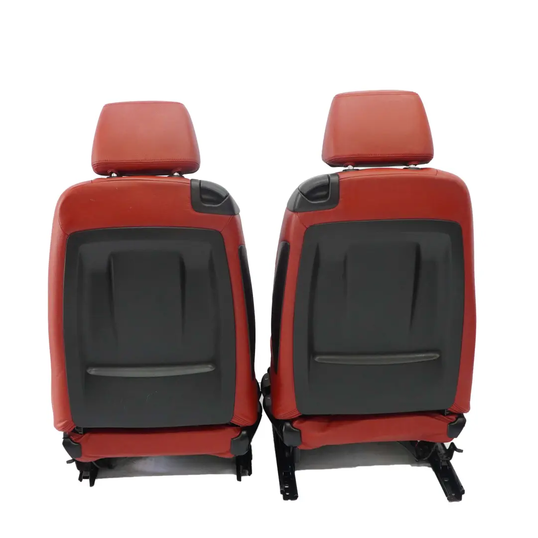 BMW Fotel Fotele Kanapa Czerwona Skóra Sport - SKU E81 M Sport Red Leather Seats - Numer Części E81