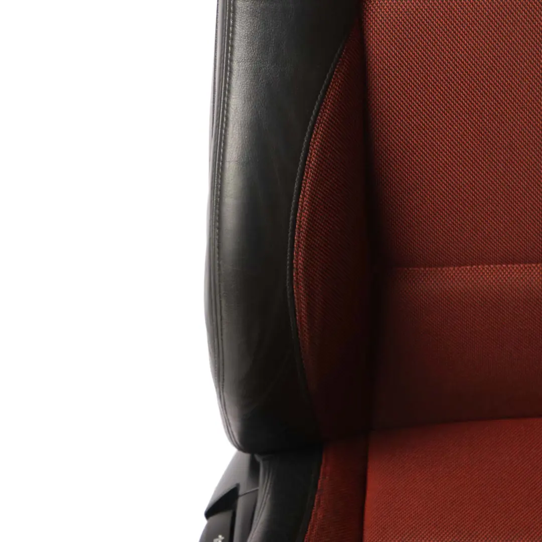 Seats M Sport Cloth Fabric / Leather Interior Front Rear Seat Orange to BMW E81 with Part number 9144566 BMW E81 Seats M Sport Cloth Fabric / Leather Interior Front Rear Seat Orange - SKU E81 Seats Set - Part number 9144566