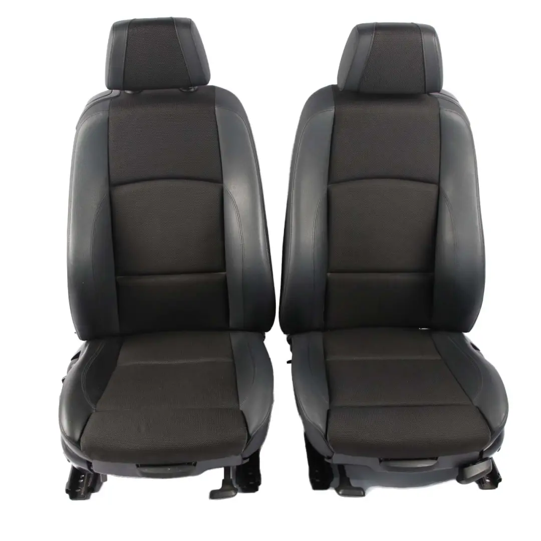 Seats BMW E81 M Sport Black Cloth / Imitation Leather Seat Front Rear Door Cards to with Part number 8039696 Seats BMW E81 M Sport Black Cloth / Imitation Leather Seat Front Rear Door Cards - SKU E81 Set Sport Seats (GCSW) - Part number 8039696