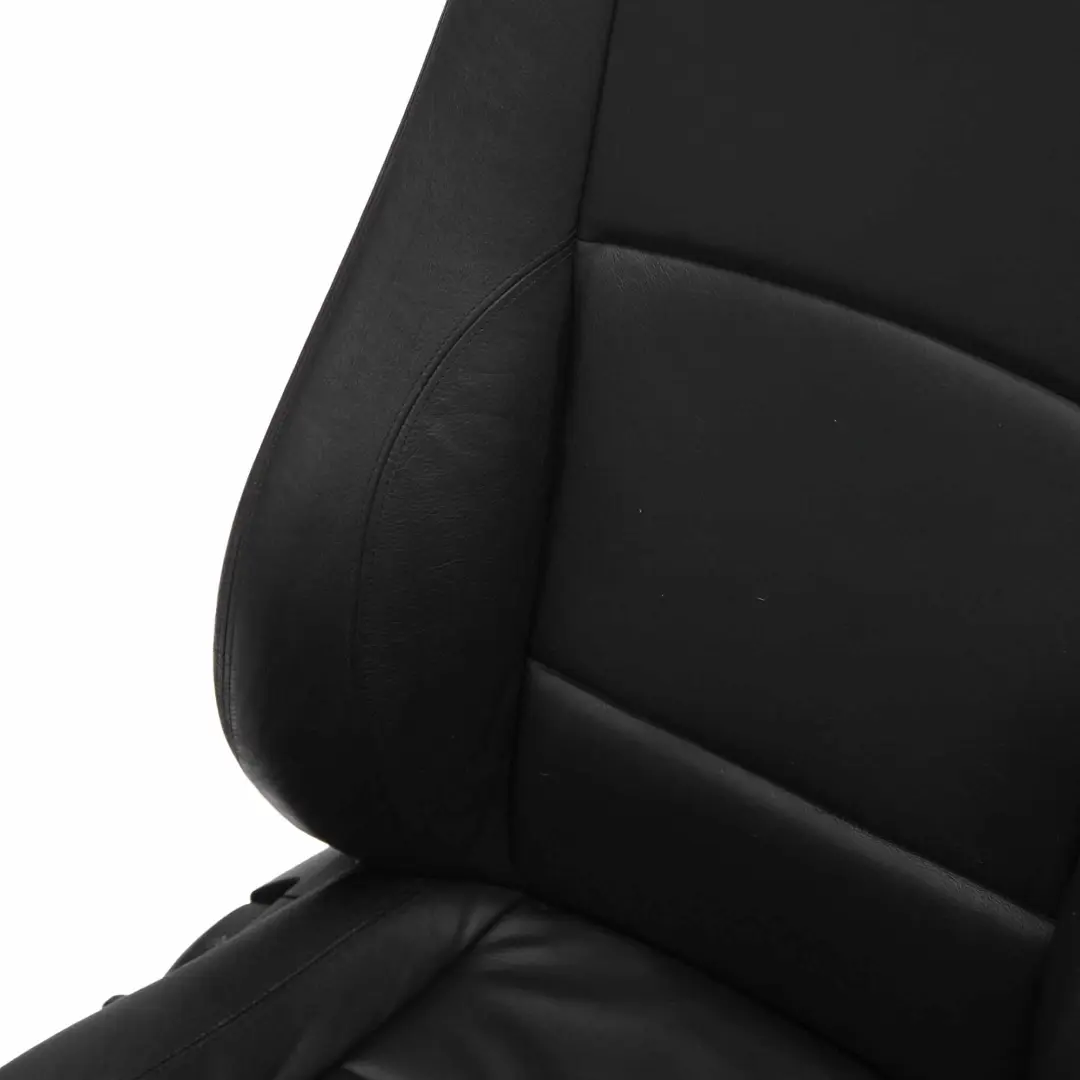 BMW M Sport Seats Black Leather Interior with Airbag and Door Cards - SKU E81 Sport Seats Black Leather - Part number E81