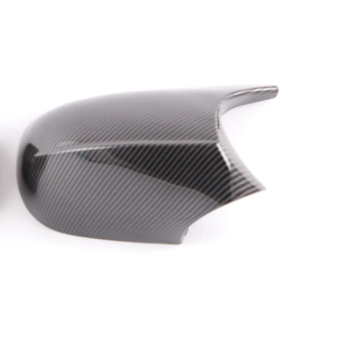 Cover Wing Mirror BMW E82 Cap Casing Left Right Carbon Set - SKU E82 Carbon Set - Part number E82 Carbon Set