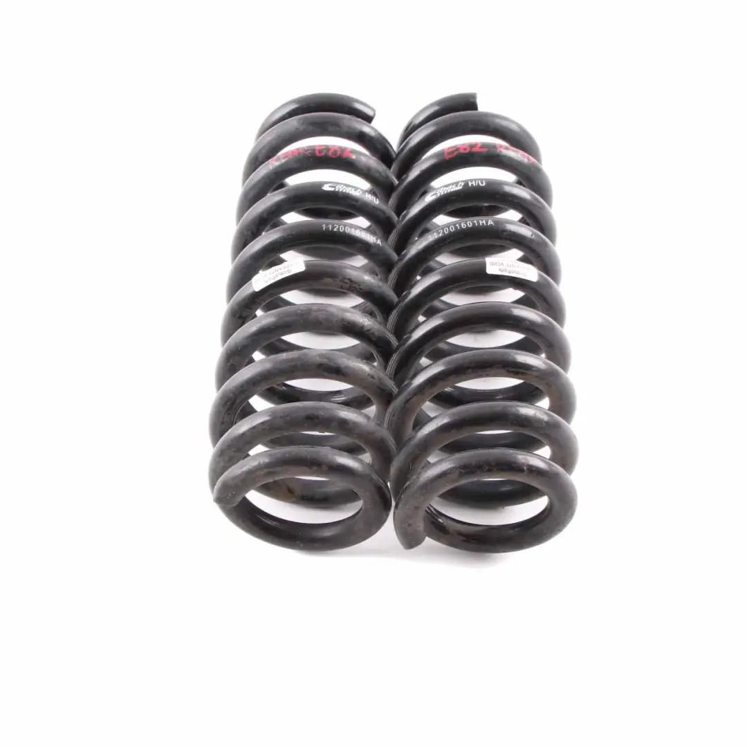 Axle Suspension Left Right N/O/S Coil Spring Set H/U to BMW F36 Rear with Part number 112001601HA BMW F36 Rear Axle Suspension Left Right N/O/S Coil Spring Set H/U - SKU E82REARCOILSPRINGSET - Part number 112001601HA