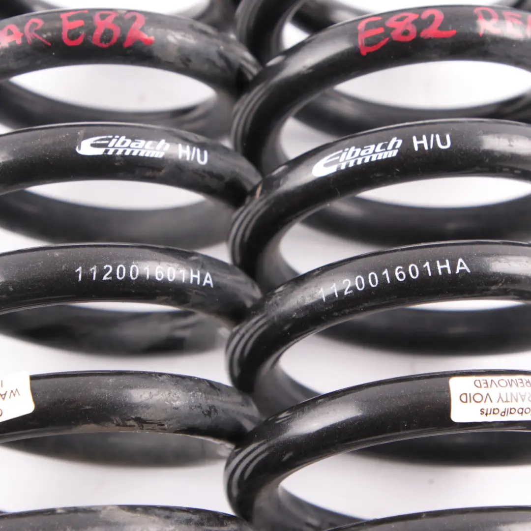 Axle Suspension Left Right N/O/S Coil Spring Set H/U to BMW F36 Rear with Part number 112001601HA BMW F36 Rear Axle Suspension Left Right N/O/S Coil Spring Set H/U - SKU E82REARCOILSPRINGSET - Part number 112001601HA