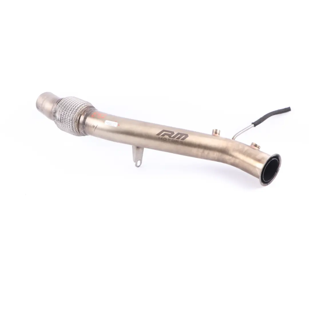 Exhaust Front Pipe RM Motors Exhaust Pipe to BMW E82 Diesel with Part number E82 RM Motors BMW E82 Diesel Exhaust Front Pipe RM Motors Exhaust Pipe - SKU E82 RM Motors - Part number E82 RM Motors
