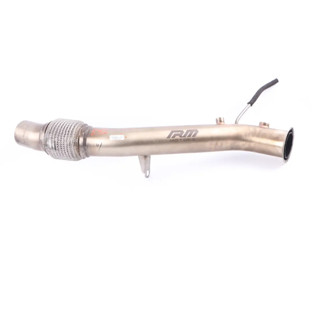 Exhaust Front Pipe RM Motors Exhaust Pipe to BMW E82 Diesel with Part number E82 RM Motors BMW E82 Diesel Exhaust Front Pipe RM Motors Exhaust Pipe - SKU E82 RM Motors - Part number E82 RM Motors