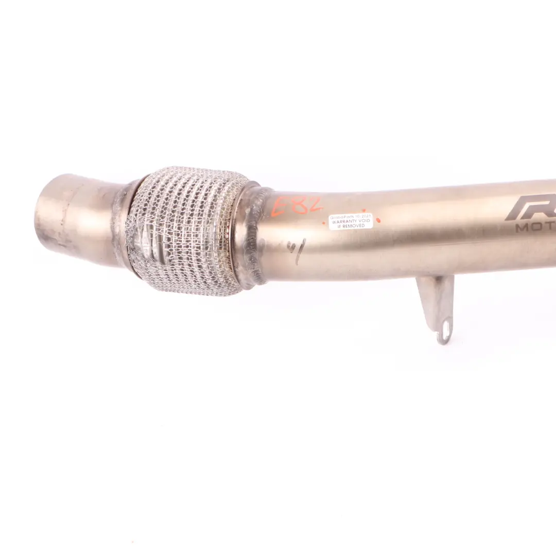 BMW E82 Diesel Exhaust Front Pipe RM Motors Exhaust Pipe - SKU E82 RM Motors - Part number E82 RM Motors