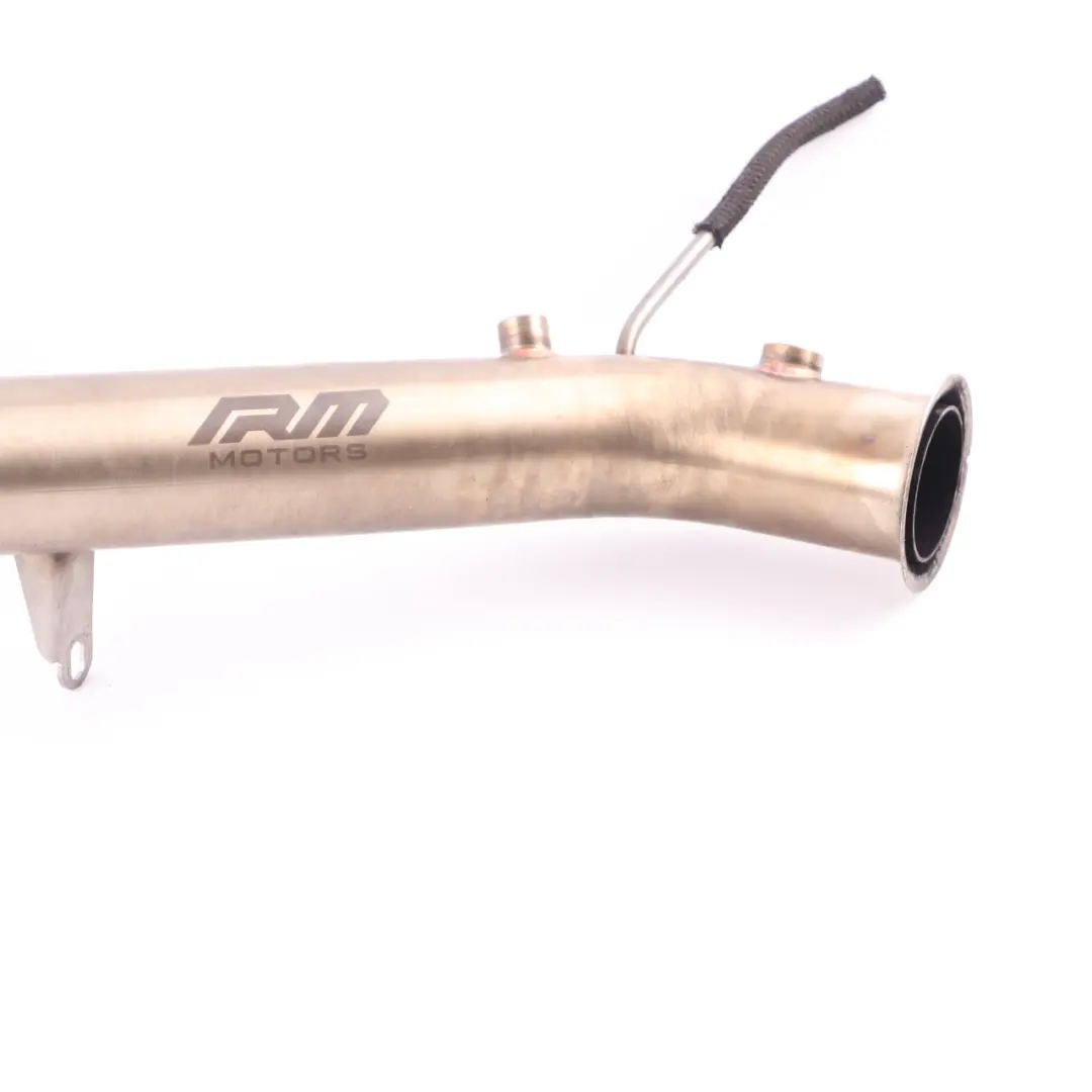 Exhaust Front Pipe RM Motors Exhaust Pipe to BMW E82 Diesel with Part number E82 RM Motors BMW E82 Diesel Exhaust Front Pipe RM Motors Exhaust Pipe - SKU E82 RM Motors - Part number E82 RM Motors