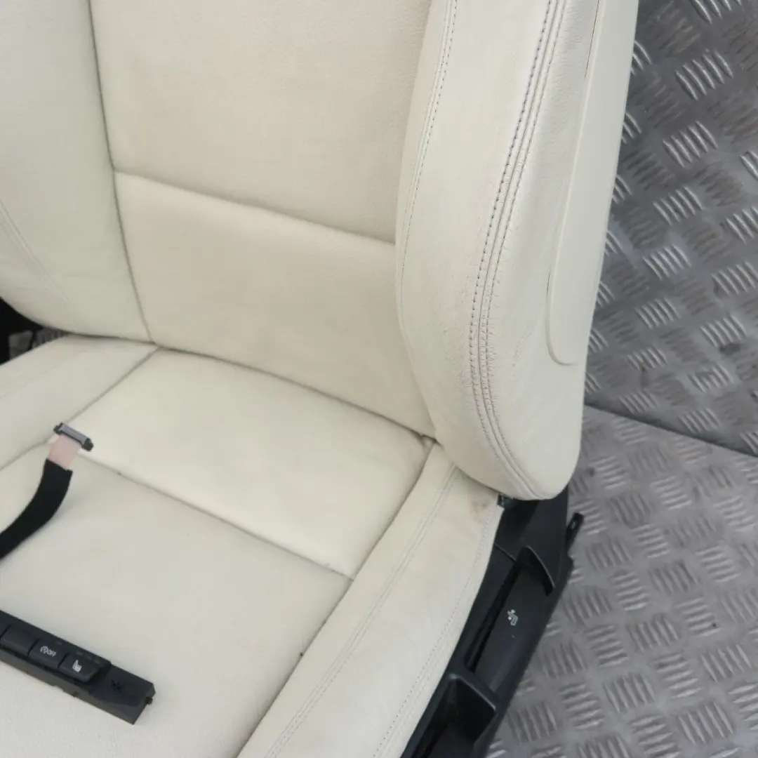 BMW 1 SERIES E82 Sport Heated Lemon Leather Interior Seats Airbag Door Cards - SKU E82 Sport Lemon Leather Seats - Part number E81