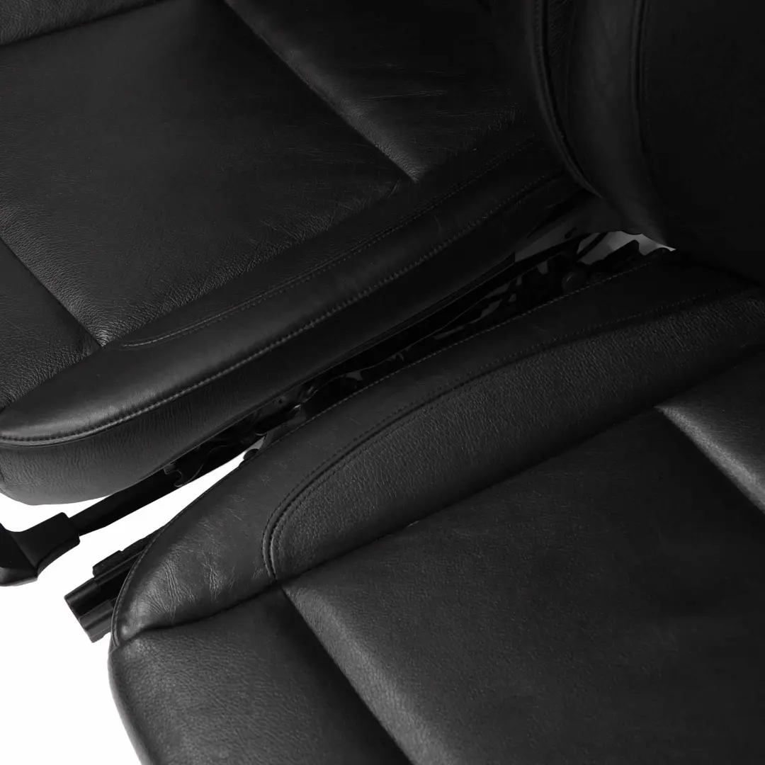  Asientos Cuero BMW E82 Calentados MSport Negro LWSW Interior con Tarjetas Puerta - SKU E82 Sport Seats Black Leather-1 - Número de pieza 9124327