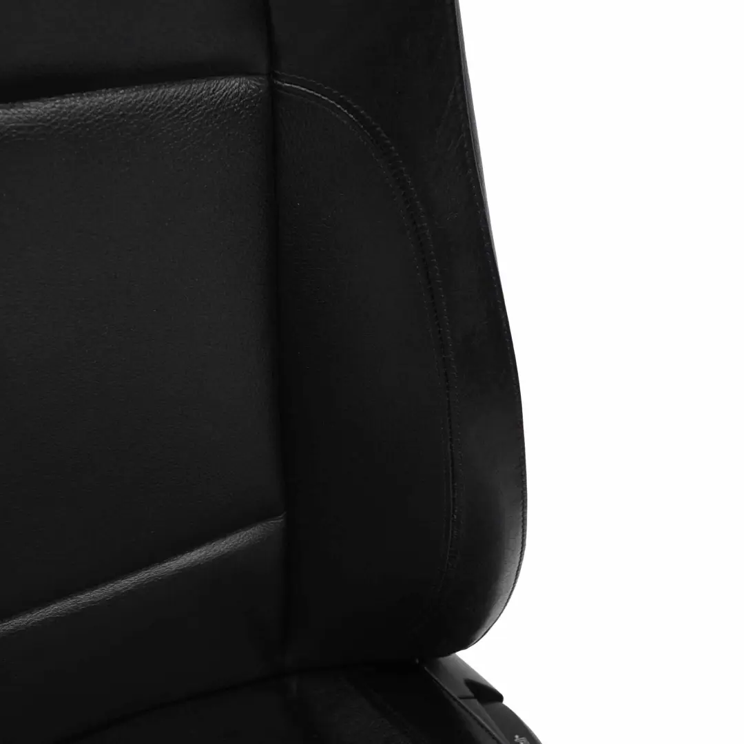  Leather Seats BMW E82 Heated M Sport Boston Black LWSW Interior with Door Cards - SKU E82 Sport Seats Black Leather-1 - Part number 9124327