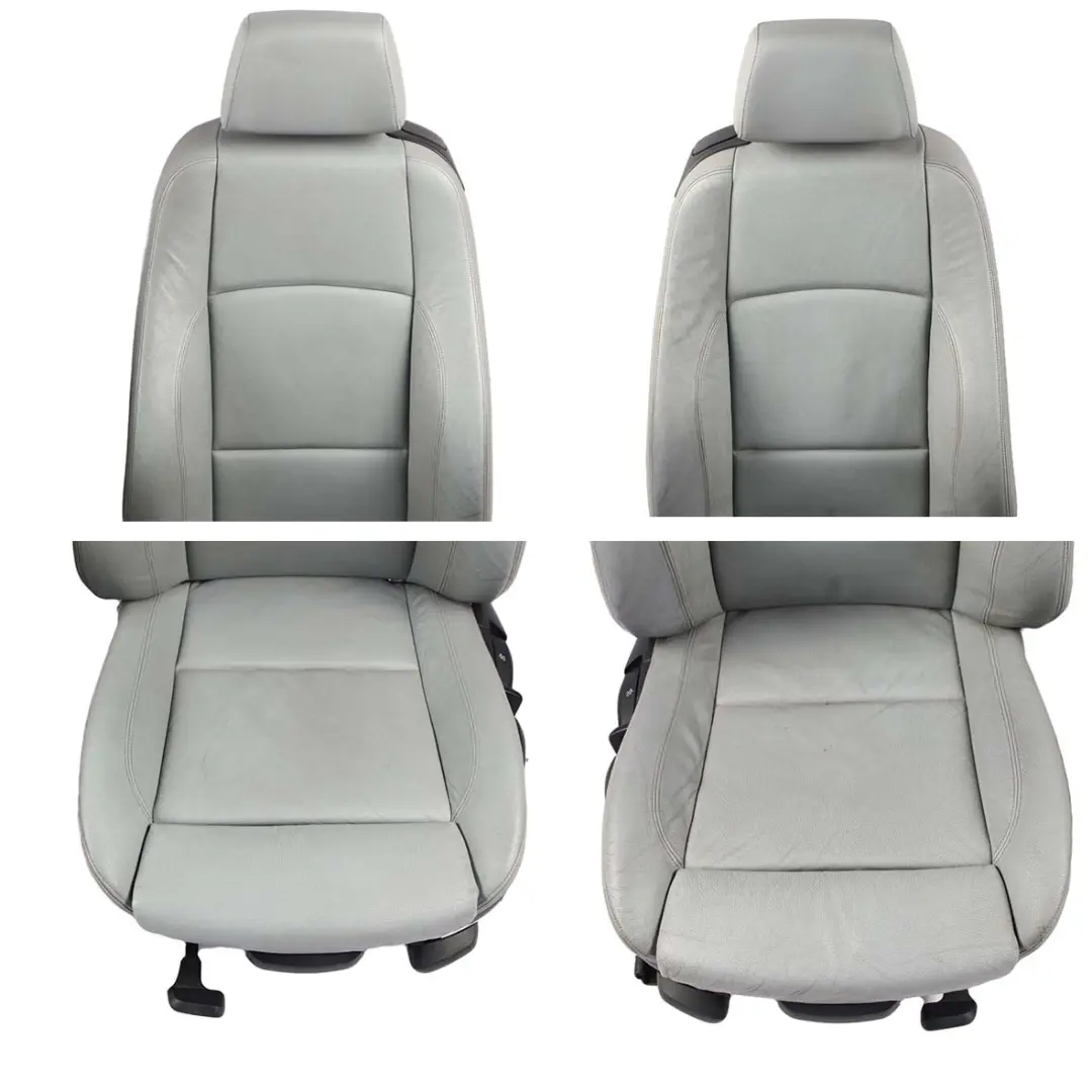 Sport Seats BMW E82 Coupe Grey Leather Seat Front Rear Seat Seat with Door Cards - SKU E82 Sport Seats Grey - Part number  E82 Sport Seats Grey
