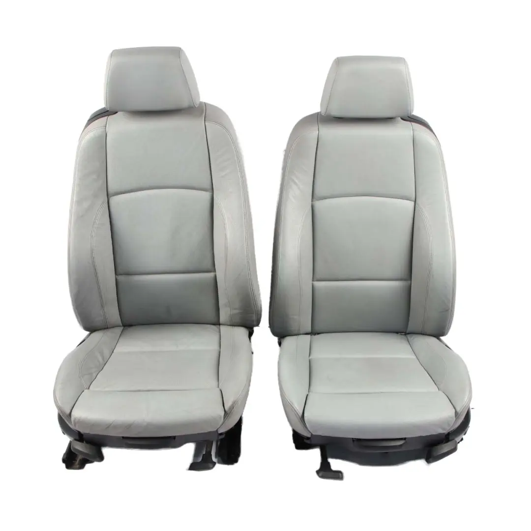 Sport Seats BMW E82 Coupe Grey Leather Seat Front Rear Seat Seat with Door Cards - SKU E82 Sport Seats Grey - Part number  E82 Sport Seats Grey