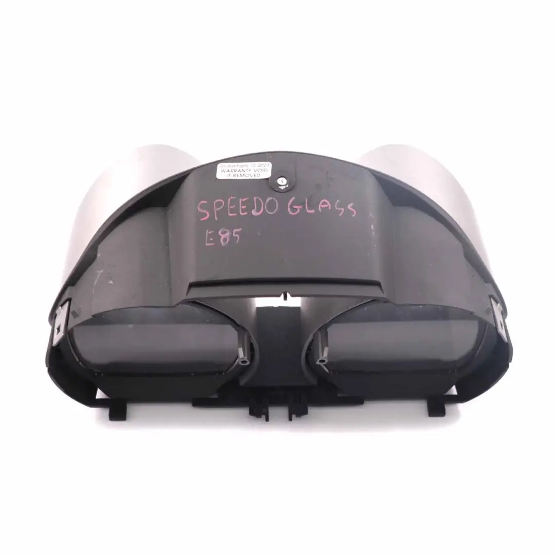 Instrument Cluster Speedo Clocks Meter Glass Cover Trim Surround to BMW Z4 E85 with Part number E85 Speedo Glass BMW Z4 E85 Instrument Cluster Speedo Clocks Meter Glass Cover Trim Surround - SKU E85 Speedo Glass - Part number E85 Speedo Glass