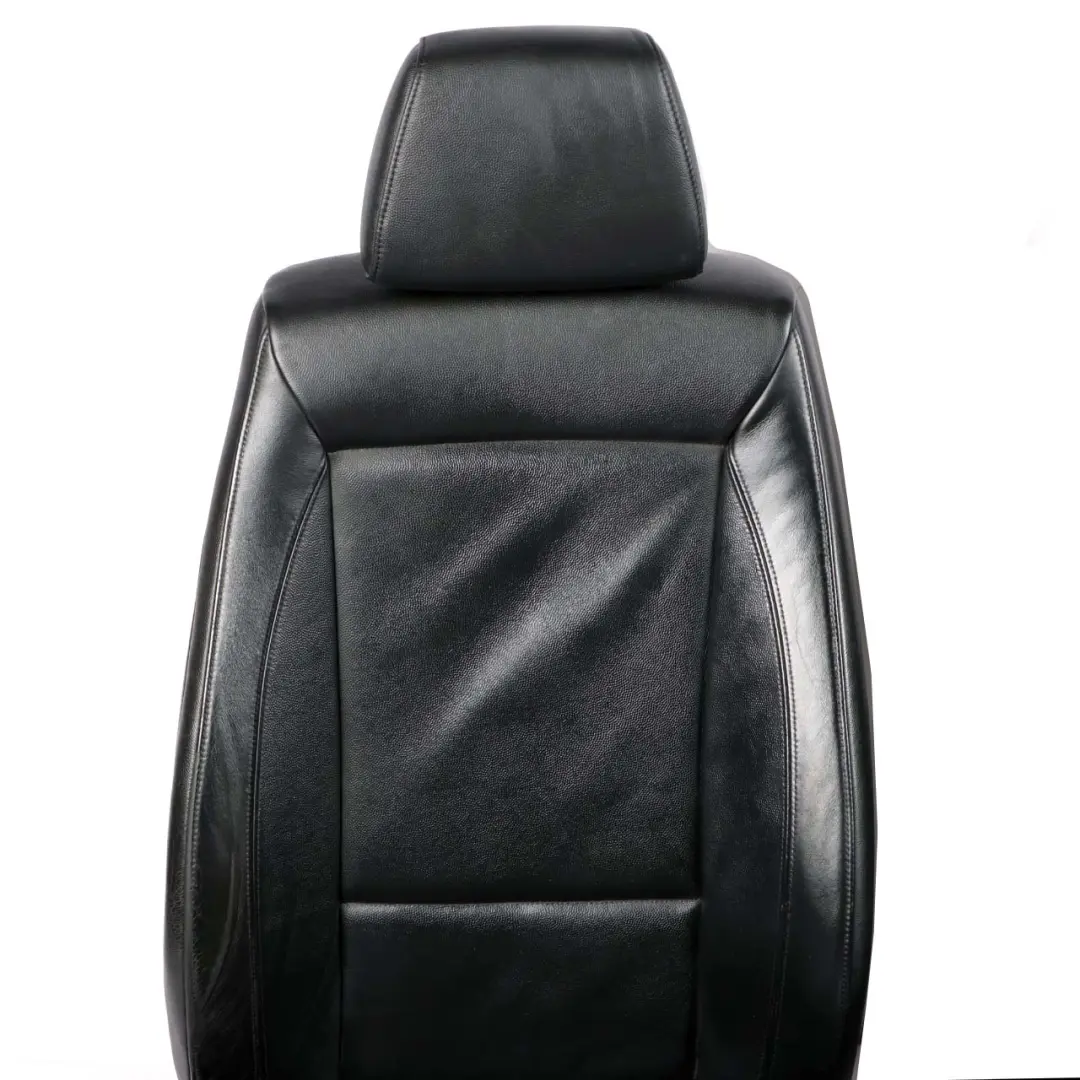 Heated Black Leather Interior Seats Front Rear Seat with Airbag to BMW 1 Series E87 with Part number 7139597 BMW 1 Series E87 Heated Black Leather Interior Seats Front Rear Seat with Airbag - SKU E87 Black Leather Seats-1 - Part number 7139597