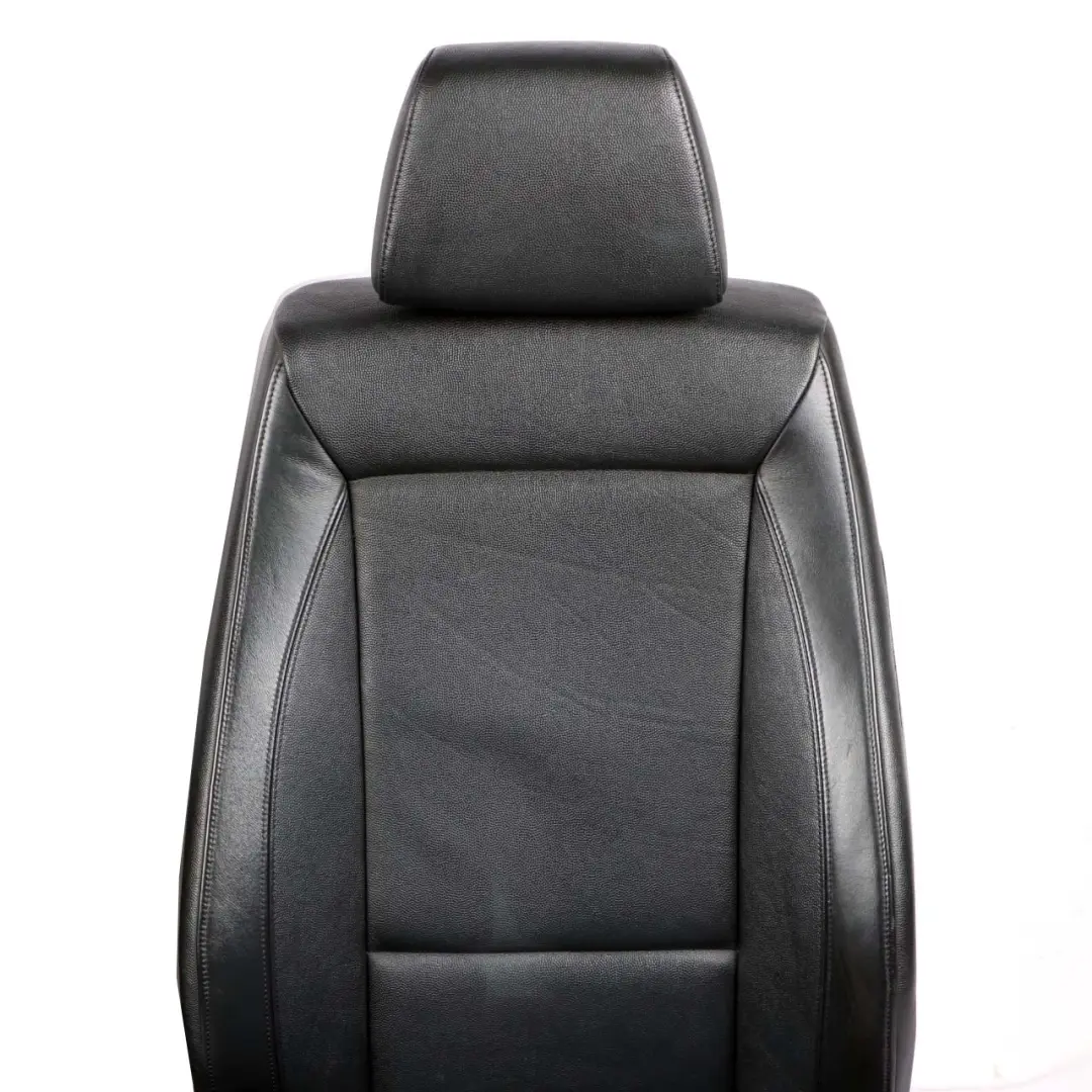 Heated Black Leather Interior Seats Front Rear Seat with Airbag to BMW 1 Series E87 with Part number 7139597 BMW 1 Series E87 Heated Black Leather Interior Seats Front Rear Seat with Airbag - SKU E87 Black Leather Seats-1 - Part number 7139597