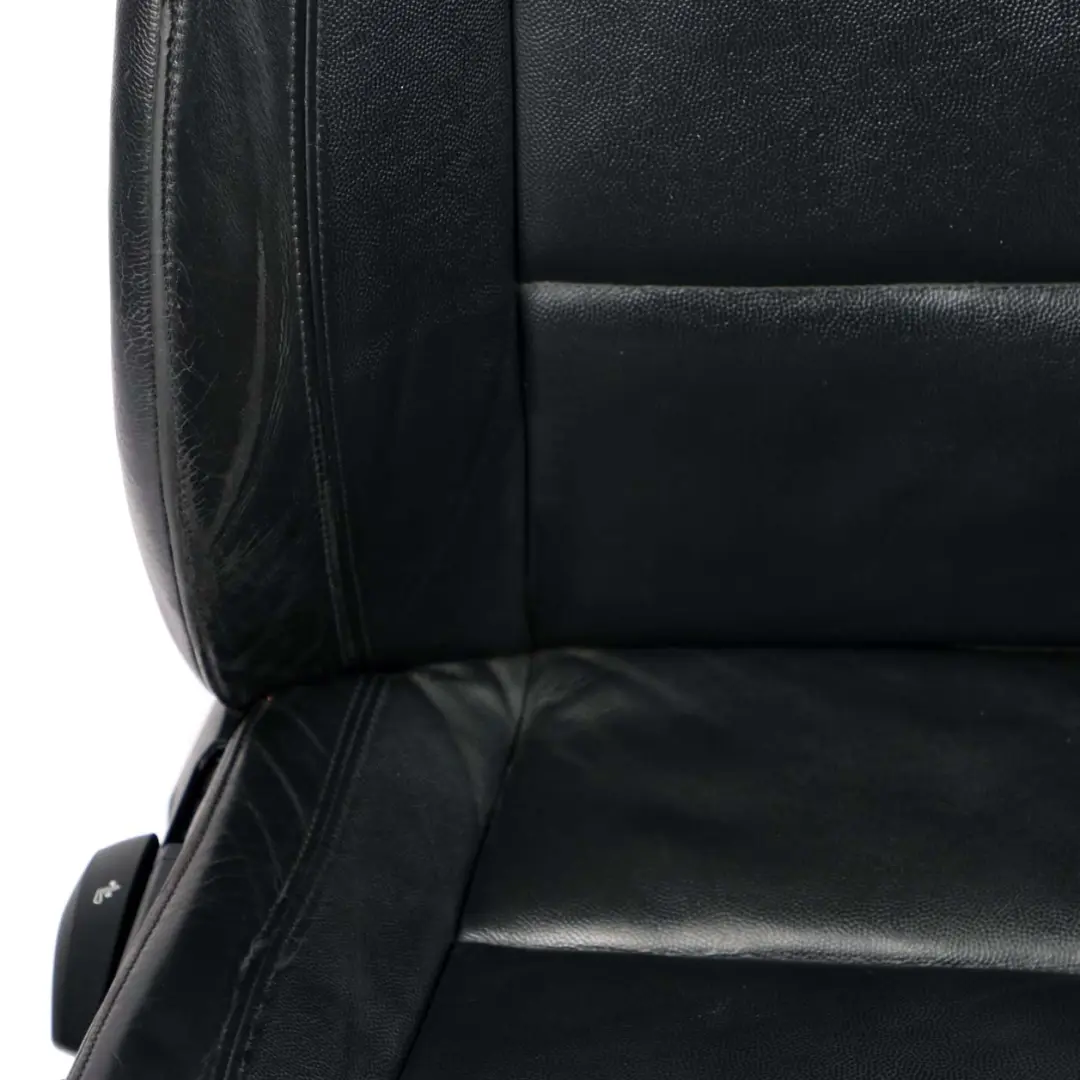 Heated Black Leather Interior Seats Front Rear Seat with Airbag to BMW 1 Series E87 with Part number 7139597 BMW 1 Series E87 Heated Black Leather Interior Seats Front Rear Seat with Airbag - SKU E87 Black Leather Seats-1 - Part number 7139597