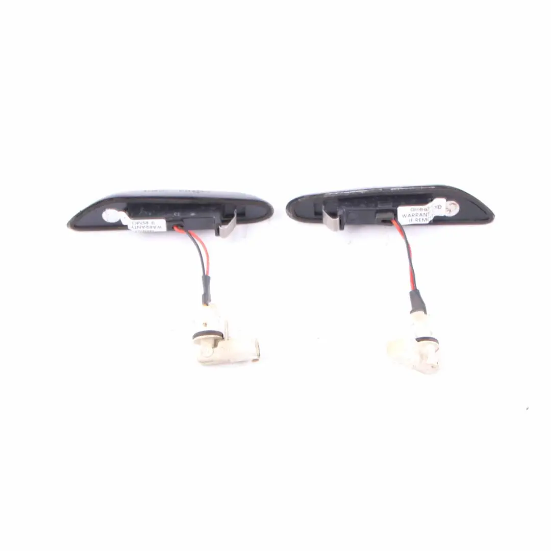 BMW E87 E90 E92 Additional Turn Indicator Lamp LED Left Right N/O/S Set Black - SKU E87 E90 E92 LED Indicator Set - Part number 6932998