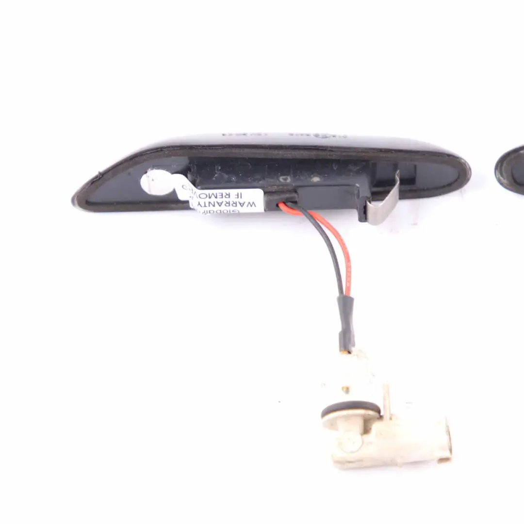 Additional Turn Indicator Lamp LED Left Right N/O/S Set Black to BMW E87 E90 E92 with Part number 6932998 BMW E87 E90 E92 Additional Turn Indicator Lamp LED Left Right N/O/S Set Black - SKU E87 E90 E92 LED Indicator Set - Part number 6932998