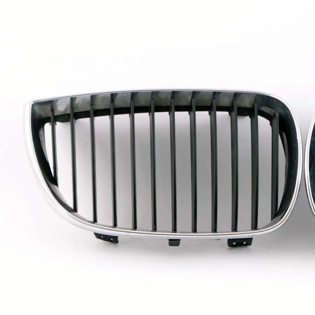 BMW E87 Front Grille Kidney Radiator Air Inlet Left Right N/O/S Covering Set - SKU E87 Grille Set-1 - Part number E87 Grille Set