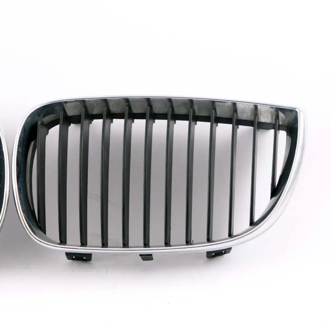 BMW E87 Front Grille Kidney Radiator Air Inlet Left Right N/O/S Covering Set - SKU E87 Grille Set-1 - Part number E87 Grille Set