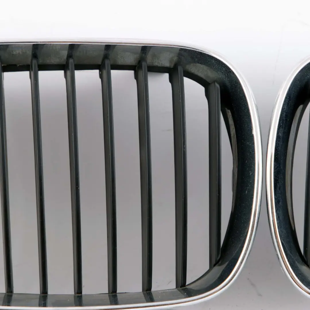 BMW E87 Front Grille Kidney Radiator Air Inlet Left Right N/O/S Covering Set - SKU E87 Grille Set-1 - Part number E87 Grille Set
