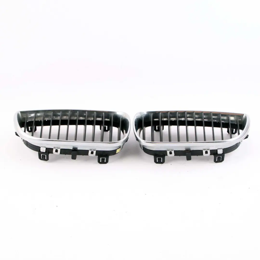 BMW E87 Front Grille Kidney Radiator Air Inlet Left Right N/O/S Covering Set - SKU E87 Grille Set-1 - Part number E87 Grille Set