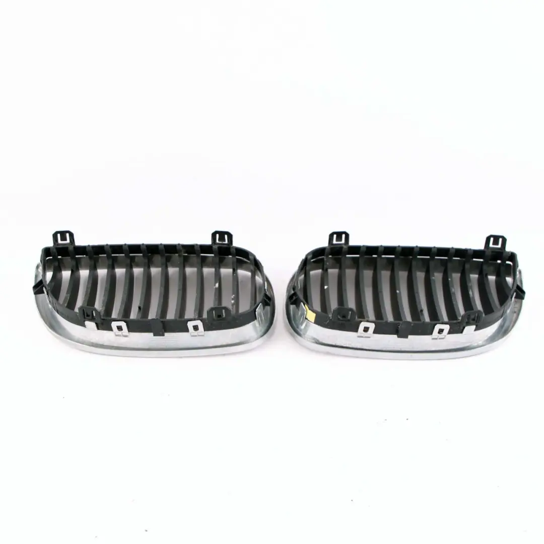 BMW E87 Front Grille Kidney Radiator Air Inlet Left Right N/O/S Covering Set - SKU E87 Grille Set-1 - Part number E87 Grille Set