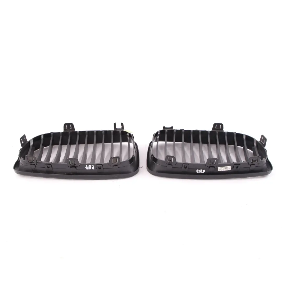 Front Grille Kidney Radiator Air Inlet Left Right N/O/S Covering Set to BMW E87 with Part number E87 Grille Set BMW E87 Front Grille Kidney Radiator Air Inlet Left Right N/O/S Covering Set - SKU E87 Grille Set - Part number E87 Grille Set
