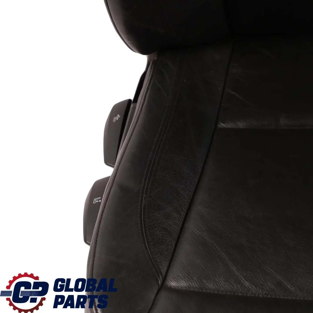 BMW LCI Set Black Leather Interior Seats Front Rear Seat with Door Cards - SKU E87 LCI Black Leather Seats - Part number E87