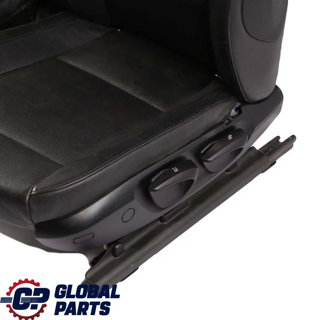 BMW LCI Set Black Leather Interior Seats Front Rear Seat with Door Cards - SKU E87 LCI Black Leather Seats - Part number E87