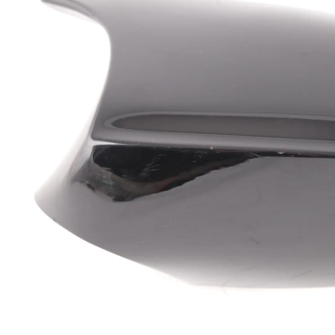 BMW E87 LCI Wing Mirror Cover Left Right N/O/S Cap Casing Housing Black Set - SKU E87 LCI Mirror Cover Set - Part number E87 LCI Mirror Cover Set
