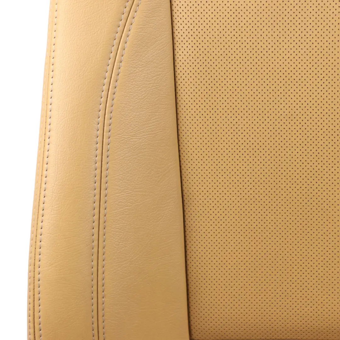 BMW E87 LCI Sitze Sitzheizung Lemon Leder Sitz Vorne Hinten Türverkleidung - SKU E87 LCI Seats Brown Leather Set - Teilenummer E87 LCI Seats Brown Leather Set