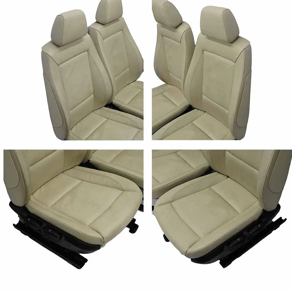 BMW E87 LCI Sitze Sitzheizung Lemon Leder Sitz Vorne Hinten Türverkleidung - SKU E87 LCI Seats Lemon Leather Set - Teilenummer 9127346