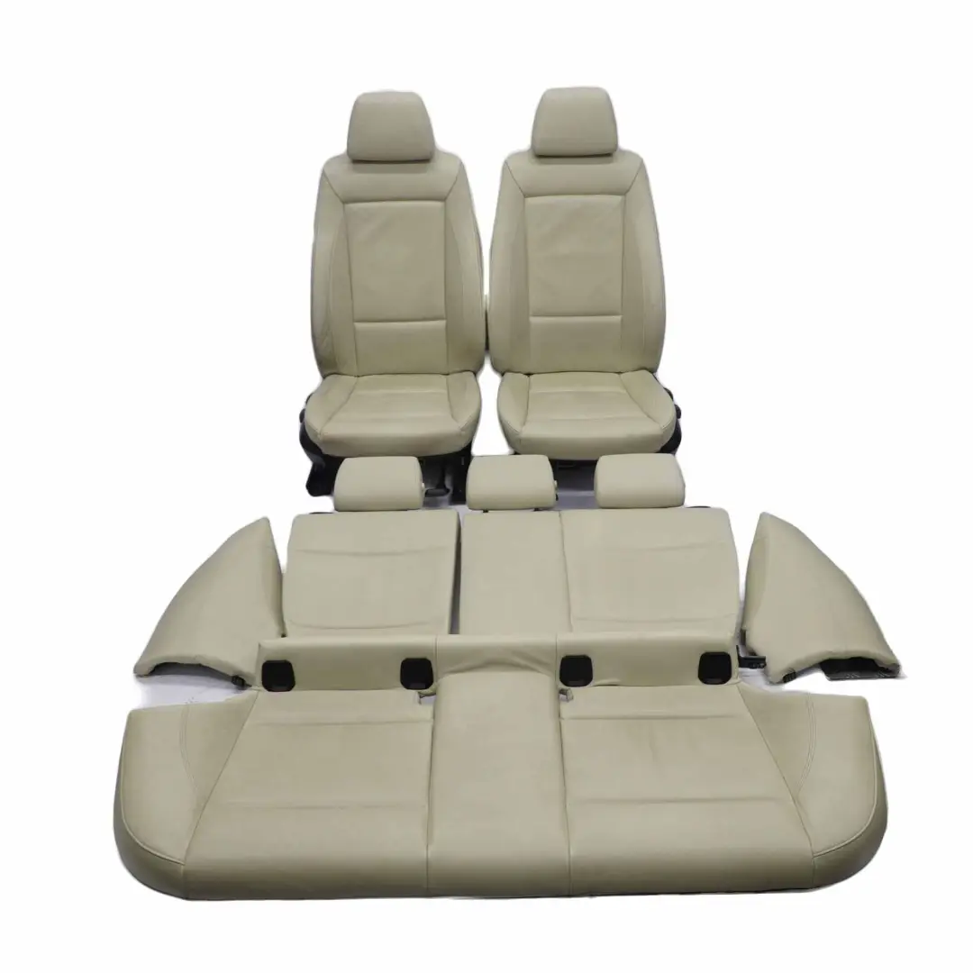  Sedili Pelle BMW E87 LCI Lemon Sedile Interno Anteriore Posteriore Carte Porte - SKU E87 LCI Seats Lemon Leather Set - Numero di parte 9127346