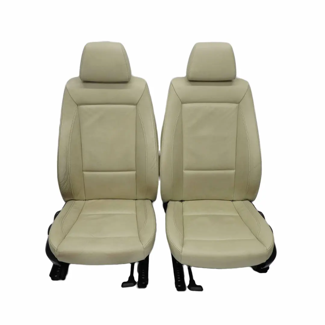 BMW E87 LCI Sitze Sitzheizung Lemon Leder Sitz Vorne Hinten Türverkleidung - SKU E87 LCI Seats Lemon Leather Set - Teilenummer 9127346