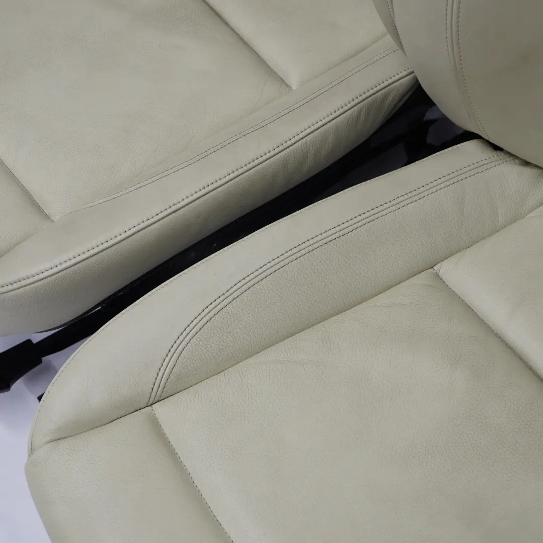BMW E87 LCI Sitze Sitzheizung Lemon Leder Sitz Vorne Hinten Türverkleidung - SKU E87 LCI Seats Lemon Leather Set - Teilenummer 9127346