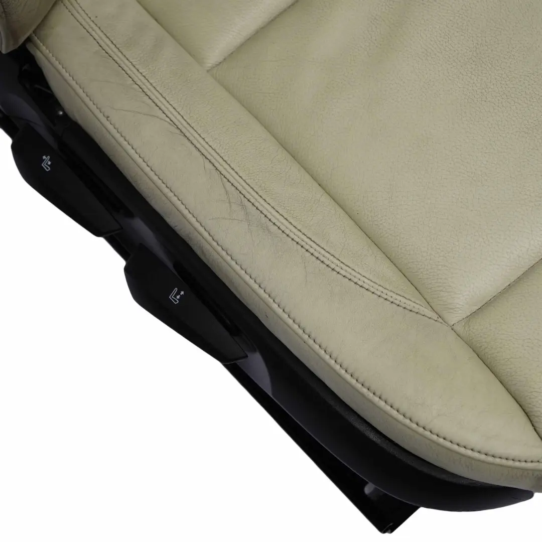 Leather Seats BMW E87 LCI Lemon Heated Interior Seat Front Rear Door Cards to with Part number 9127346 Leather Seats BMW E87 LCI Lemon Heated Interior Seat Front Rear Door Cards - SKU E87 LCI Seats Lemon Leather Set - Part number 9127346