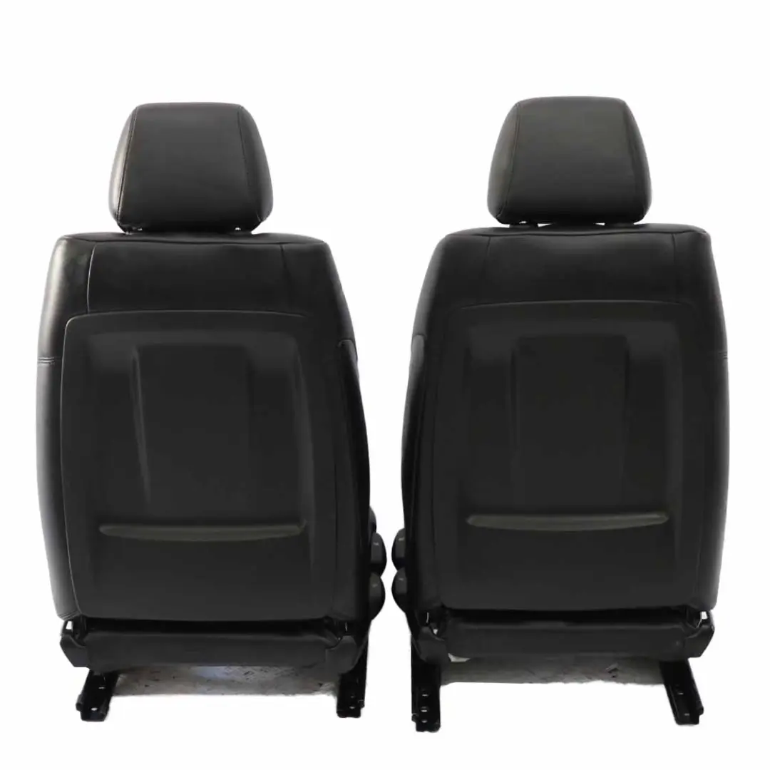 BMW E87 Negro Interior de Cuero Asientos Delanteros Izquierdo Derecho - SKU E87 Leather Front Seats - Número de pieza E87 Leather Front Seats