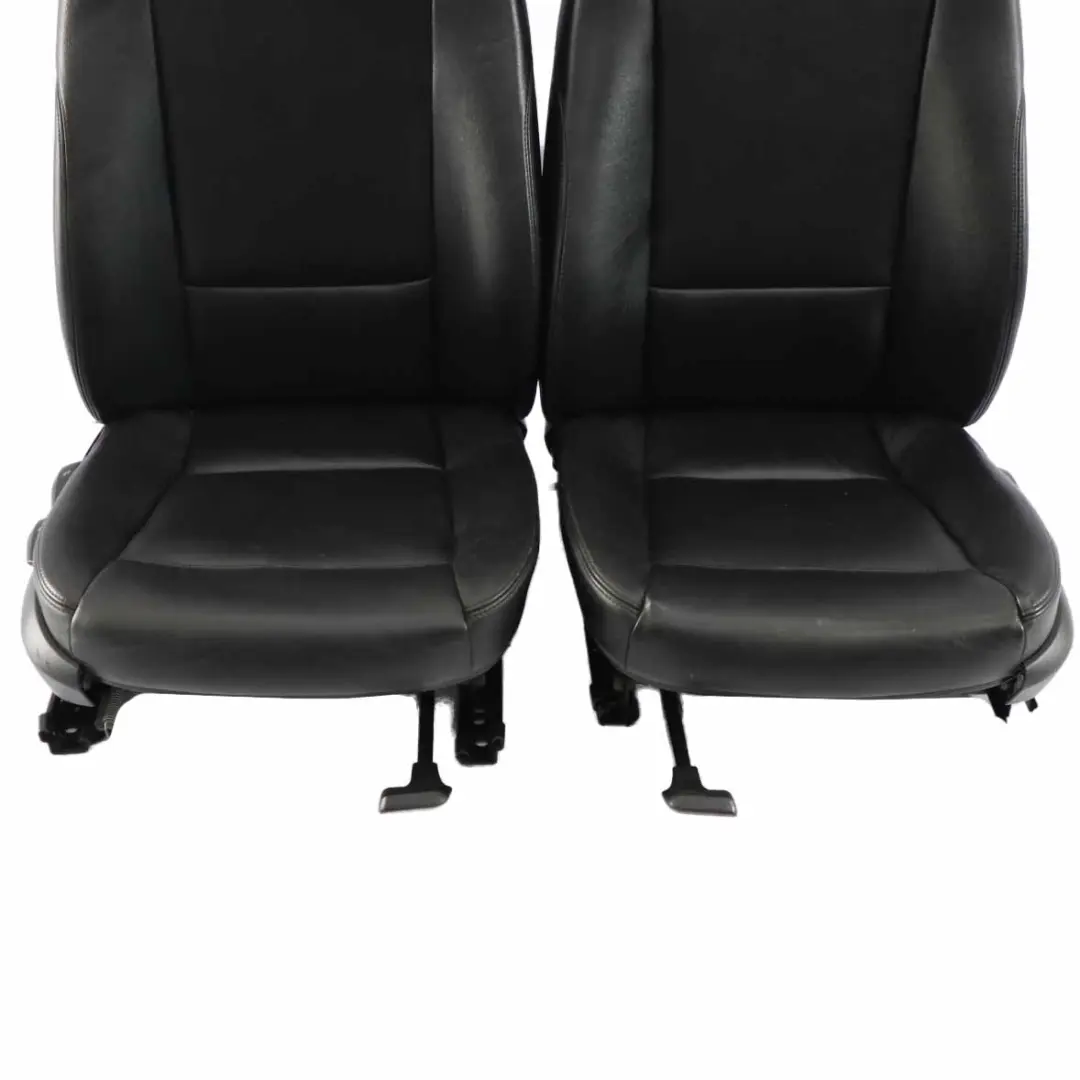 BMW E87 Fotele Przód Przednie Skóra Czarne - SKU E87 Leather Front Seats - Numer Części E87 Leather Front Seats