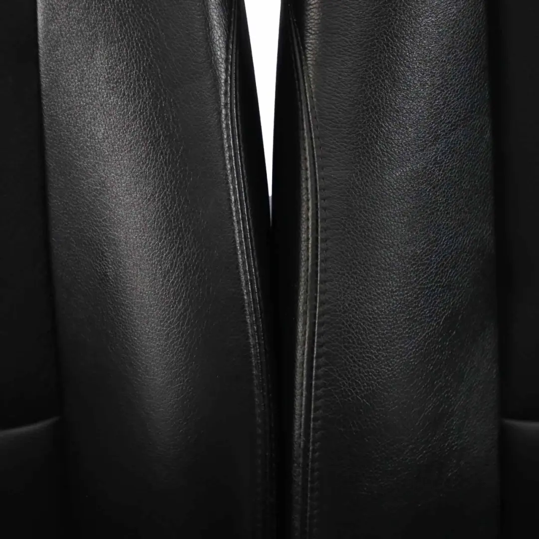 BMW E87 Fotele Przód Przednie Skóra Czarne - SKU E87 Leather Front Seats - Numer Części E87 Leather Front Seats